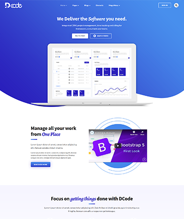CRM Software Template